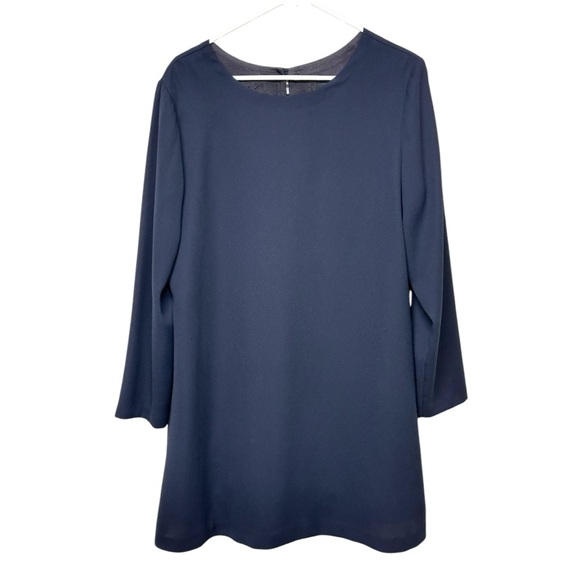 388 - Randi May Collection Vintage Navy Shift Dress - Picture 7 of 12